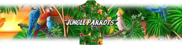 hawaiihemd herren papageien grün hawaii hemd
