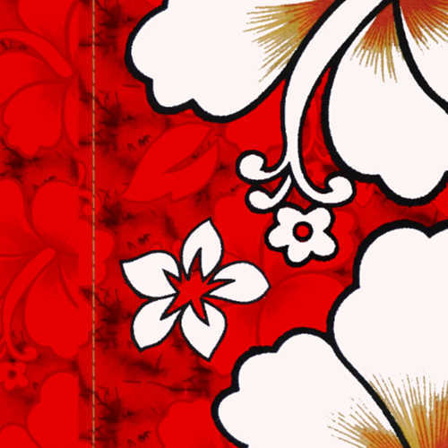 Hawaiihemd "Classic Red" - Größe 2XL+3XL