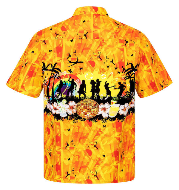 Hawaiihemd "Summer Party" - Größe M - 6XL