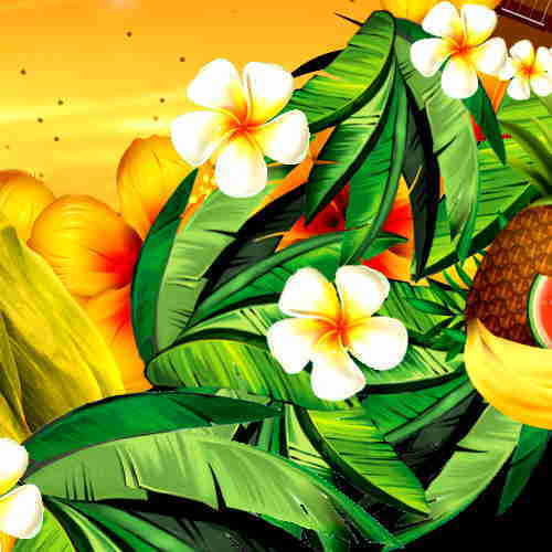 Hawaiihemd "Hawaiian Beauty" - Größe M - 6XL
