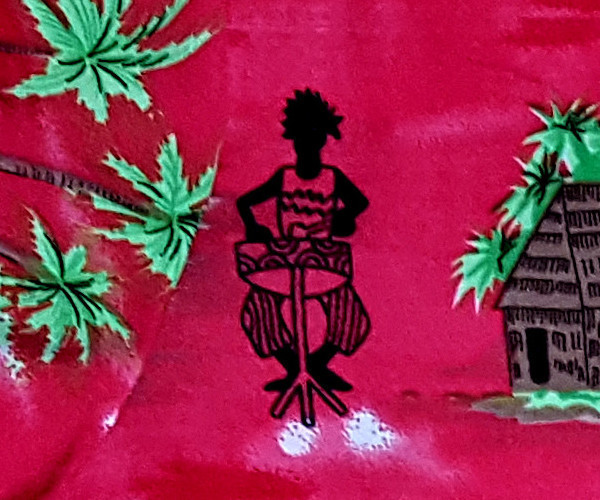 "Hawaiian Island (red)" inkl. Shorts - für Kinder von 1-8