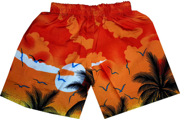 "Hawaiian Party (orange)" inkl. Shorts
