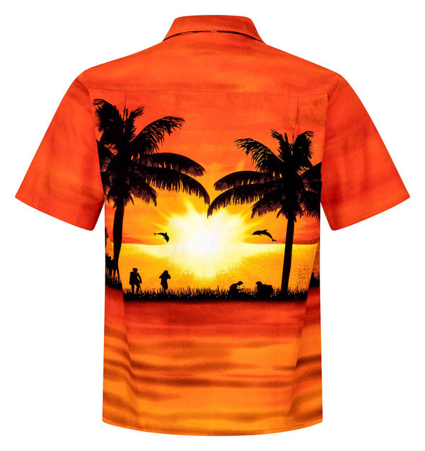 Hawaiihemd "Sun of Hawaii" - Größe 2XL - 6XL