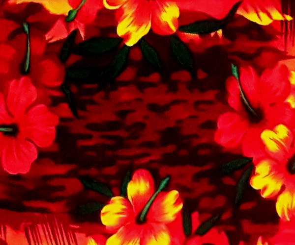 Hawaiihemd "Sunset Girls" - Größe S - 6XL