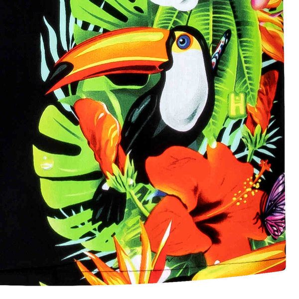 Hawaiihemd "Tropical Birds" - Größe S - 6XL