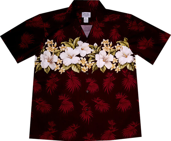 "Hawaiian Elegance (red)" - S - 2XL - Original Made in Hawaii