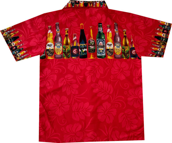 "Hawaiian Beer (red)" - Größe S + 3XL