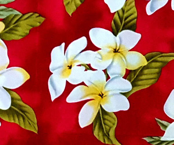 Hawaiihemd "Summer Flowers (red)" - Größe XL - 6XL