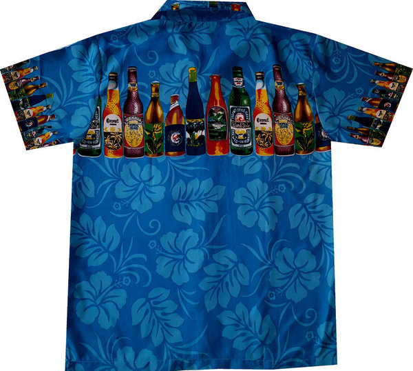"Hawaiian Beer (blue)" - Größe S