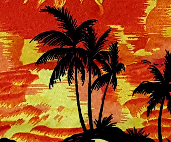 "Caribbean Sunset (orange)" inkl. Shorts - für Kinder von 1-8