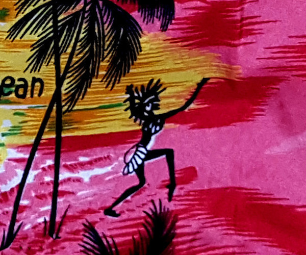 "Caribbean Sunset (red)" inkl. Shorts - für Kinder von 1-8