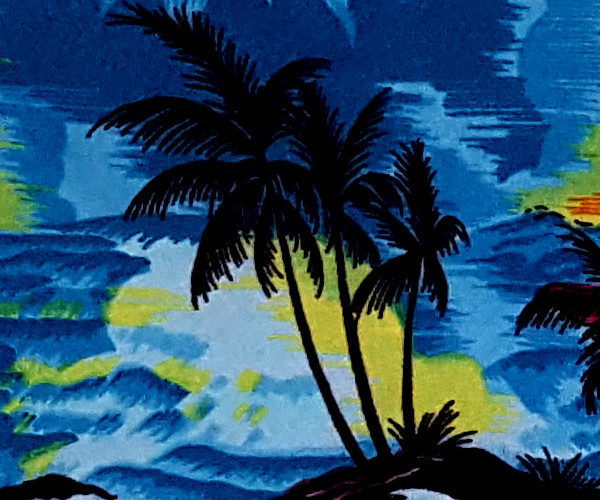 "Caribbean Sunset (blue)" inkl. Shorts - für Kinder von 1-8