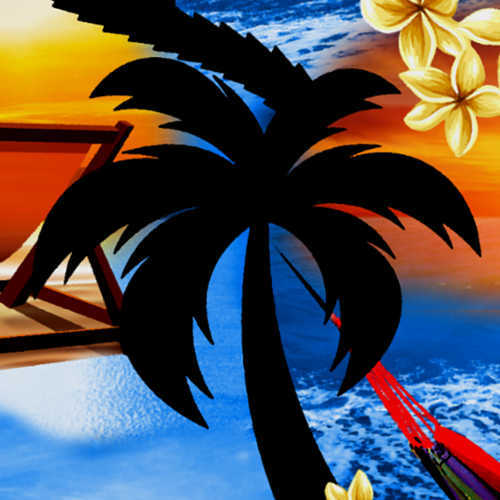 Hawaiihemd "Paradise Day" - Größe S - 8XL