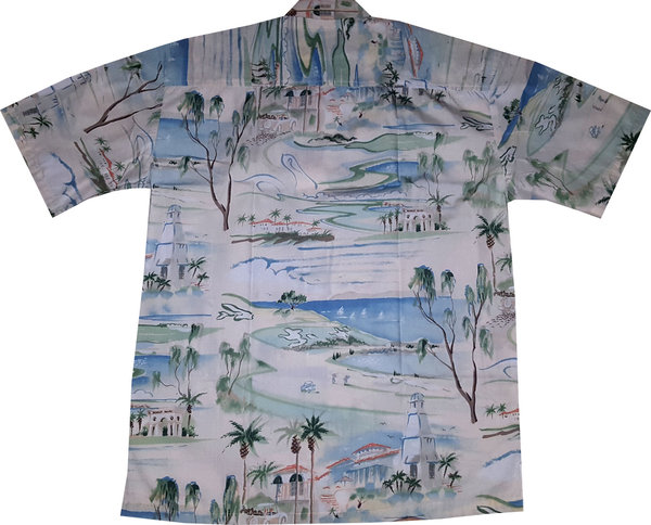 "Golf in Paradise (white)" - S + 2XL - Original Made in Hawaii